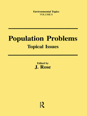 cover image of Population Problems